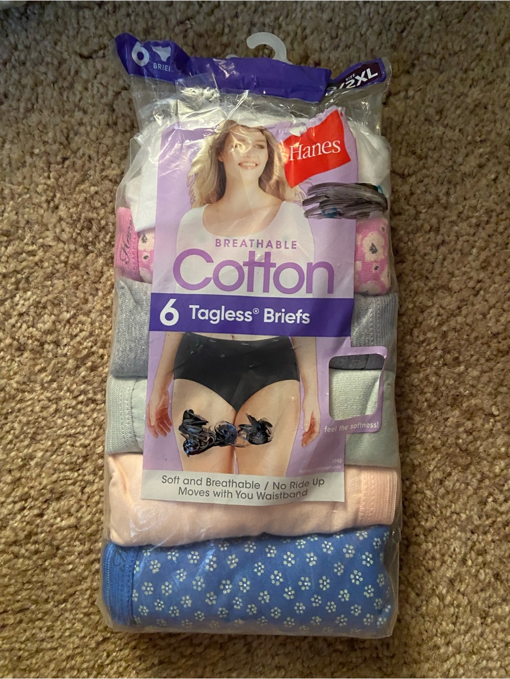 Hanes White Briefs 6-Pack